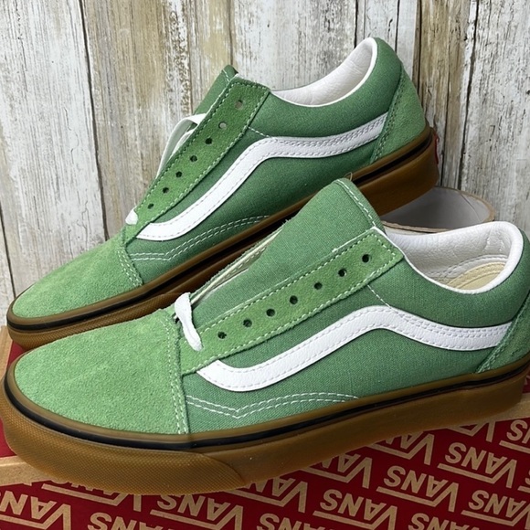 NWT Vans Old Skool Gum Basil sneaker - Picture 3 of 4